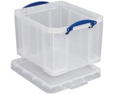 Really Useful Boxes 64L caja y cesta de almacenaje - cajas y cestas de almacenaje (Storage box, Transparente, -15 - 80 °C, Polipropileno (PP), Monótono, Rectangular)