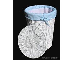 dvier Cesta para Colada, WeiÃ, 39 x 39 x 54 cm