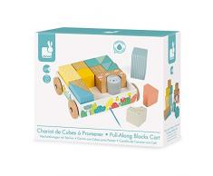 Juratoys-Janod Carro de Cubos para Caminar Puro