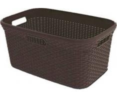 Curver Natural Style Cesta, Chocolate, 57.2x36x25 cm (187493)