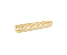 SMX Cestas Arte de la Cocina Natural Rattan Fermentación Cesta de Mimbre País Baguette Francesa Pan Masa Masa de corrección de Las cestas (43 * 9 * 5.5cm)