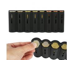 HMF 48820-02 Clasificador de Monedas, Cartera de Mesero EURO, Hucha, 20,5 cm