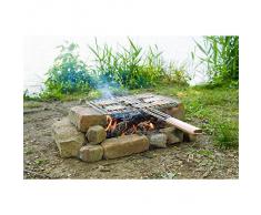 Campingaz 205702 - Cesta de parrilla rectangular, doble mango, 48 x 27,5 cm