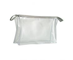 Set de 3 halfar cosméticos viaje bolsa de aseo de seguridad con cremallera en tamaño 27 x 17 x 7 cm