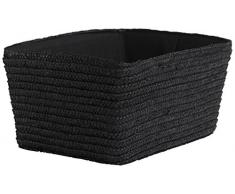 Compactor Home Storage Cesta, Negro, Talla única