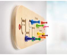 Selecta 60007 Movella - Perchero infantil (74 x 20,5 cm, madera)