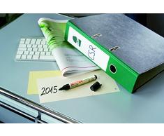 Edding 21/4 S - Caja de 4 marcadores permanentes con punta redonda, tinta permanente, resistente al agua, fabricados con material recilado, multicolor