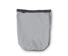 Brabantia 102325 - Recambio de Funda para cesto de Ropa, 35 l, Color Gris