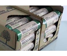 Relevo 100% Reciclado Bolsas de Basura, extra resistentes 100 L, 30 bolsas