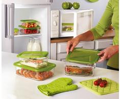 Luminarc KeepnBox - Recipiente rectangular de vidrio con tapa, 189 cl