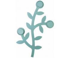 Foppapedretti Appendialbero Perchero de Pared, Plateado