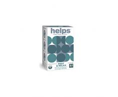 HELPS INFUSIONES - Infusión Relajante Con Melisa, Pasiflora Y Stevia. Te Relax Que Combate La Ansiedad Para Descansar Mejor. Caja De 16 Bolsitas.