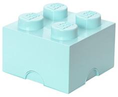 LEGO - Caja de almacenaje 4, color azul claro