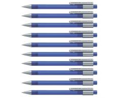 Staedtler Staedtler 777 05-33 grafito lápiz mecánico lleno de B-minas, plomo diámetro 0,5 mm, tallo, color y azules, 10 piezas en una caja de cartón