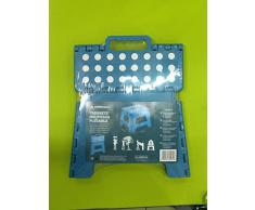 Arregui TB-039-A - Taburete plegable 29x22x39cm azul