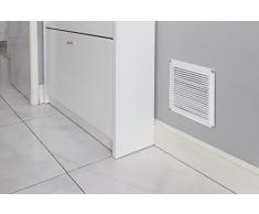 Arregui Grid - Caja fuerte camuflada como rejilla de ventilación (acero, 400 x 200 x 130 mm) color negro