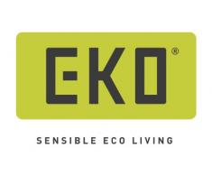 EKO VB 923800 - Pedal Cubo de Basura de 30 litros de Acero Inoxidable, Acabado Mate