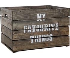 'Fruta ("Johanna en oscuro/natural o, vetado tamaño aprox. 50 x 40 x 31 cm xxxaus del antiguo landxxx Frutas Cajas de vino caja de madera decorativa caja Estantería