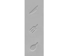 Joseph Joseph Organizador de Cubiertos Compacto, Gris, pequeña