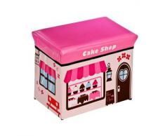 Premier Housewares - Asiento con caja de almacenaje, diseño de tren, de pastelería y de camión de bomberos