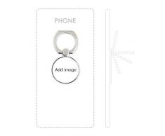 DIYthinker Gráficos Simples Negro Botas de Alta Silueta del teléfono Celular del Soporte del Anillo sostenedor del Soporte de Regalos Apoyo Universal Smartphones