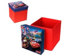 Caja taburete plegable de almacenamiento de Cars