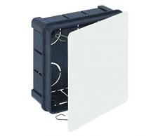 WOLFPACK 19030705 Caja Empotrar Registro Con Tapa 100x100x45 Gm