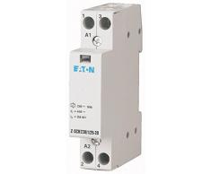 Eaton Z-SCH230/1/25-20 Contactor Modular, 2NA, 25A AC1, 1UM, Caja de 2