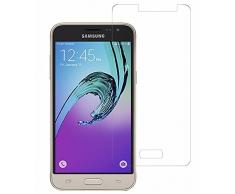 ACTECOM® CRISTAL TEMPLADO PARA SAMSUNG GALAXY J3 2016 PROTECTOR CON CAJA