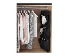 IKEA SKUBB - Colgante organizador de zapatos w 16 bolsillos, negro - 21x29x15 cm