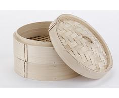 PADERNO 49603-25 - Cesta para cocciÃ³n al Vapor (25 cm, bambÃº)