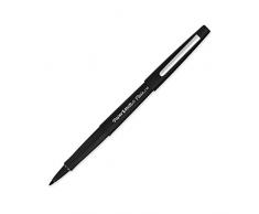 Paper Mate Flair - Rotulador, punta mediana de 0.7 mm, caja de 12, negro