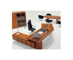 MondoArreda Agency - Escritorio Oficina Ejecutivo Convencional De Madera Melamina Para Oficina, Estudio, Hotel, Alojamiento