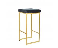 Muebles Marieta Taburete alto Eva negro
