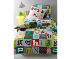 3 Suisses Funda nórdica reversible letras 3 SUISSES unico 140