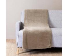 Maisons du monde Manta suave beige 150 x 230 cm CHALEUR