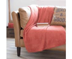 Maisons du monde Manta suave 150 x 230 TERRACOTA