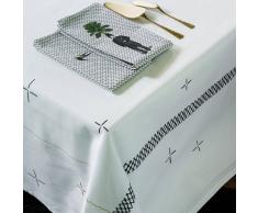 SAM BARON X LA REDOUTE Mantel rectangular SAM BARON blanco