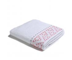 La Redoute Interieurs Toalla de baño de felpa jacquard Scandi blanco