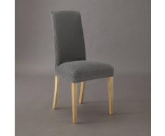 La Redoute Interieurs Funda elástica para silla gofrada, AHMIS gris