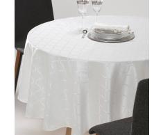 La Redoute Interieurs Mantel redondo de jacquard adamascado SALOMÉ blanco
