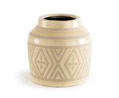 La Redoute Interieurs Jarrón de barro cocido, ANTORRE beige