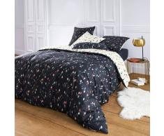 La Redoute Interieurs Funda nórdica de satén reversible PAILLETTES azul