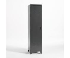 La Redoute Interieurs Armario vestuario americano 1 puerta de metal, Hiba gris