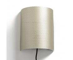 La Redoute Interieurs Aplique para pared perforado YFRY gris
