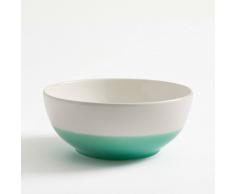 La Redoute Interieurs Ensaladera de cerámica bicolor Zalato verde