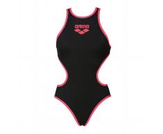 ARENA Bañador con tirantes, para piscina negro