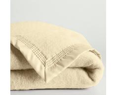 La Redoute Interieurs Manta 600 g/m² pura lana virgen Woolmark blanco