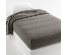 La Redoute Interieurs Manta semifunda nórdica 350g/m² 100% lana virgen woolmark gris