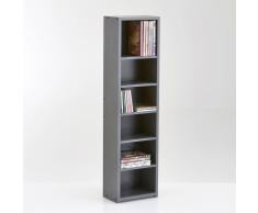 La Redoute Interieurs Estantería para CD/DVD, altura de 1 m. Everett gris
